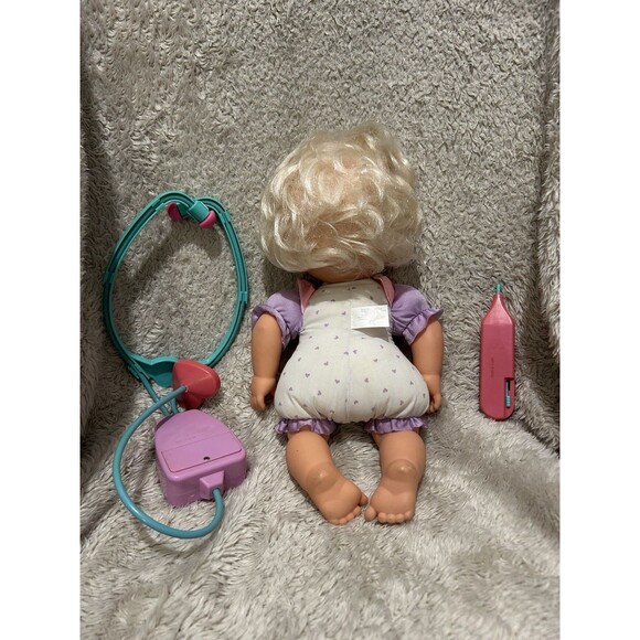 Baby Check Up Vintage 1993 Kenner Doll Thermometer & Stethoscope Untested - Picture 2 of 12